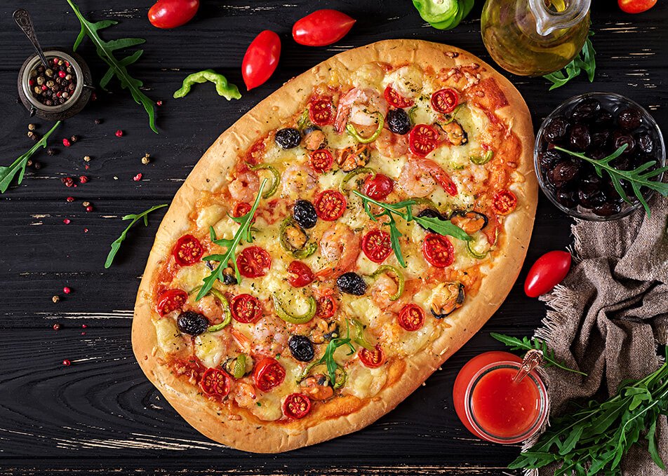 Servicio de pizza party